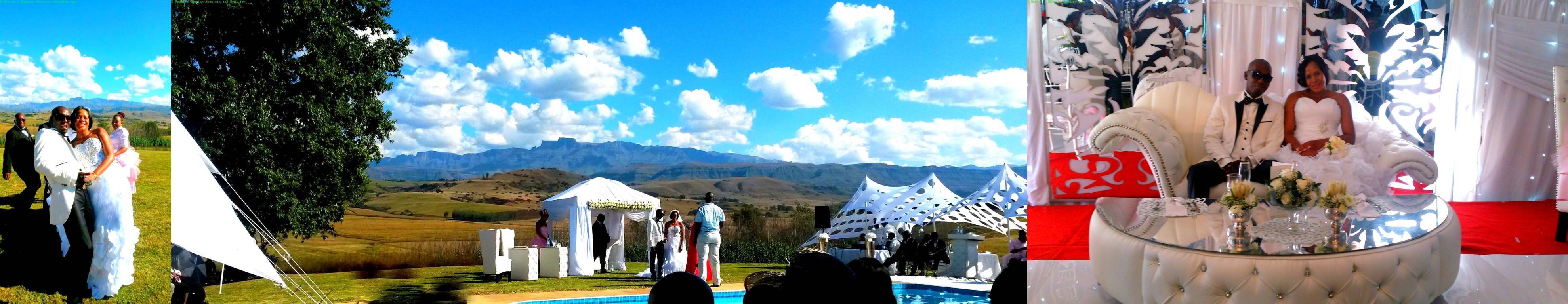 Weddings - River Crossing Berg Accommodation, Central Drakensberg, KZN
